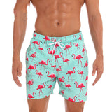 Mens Swim Trunks Summer Loose Printed Sports Swimming Trunks Casual Men's Beach Pants