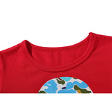 A Ape Print for Kids T Shirt Spring/Summer Camouflage Short Sleeve T-shirt Cotton Short Sleeve