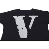 Vlone Sweatshirt Life Friends Printing Men's and Women's Long Sleeves Loose Casual Fashionable Hip Hop Style