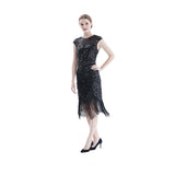 Flapper Dress 1920 Vintage Banquet Party Stage Nightclub Tassel Dress
