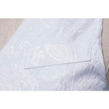 Tuxedo Vests Men Suit Vest Formal Wear Printing Coat Vest Gentleman Men's Vest Casual