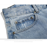 Straight Fit Prospector Jean for Men Baggy Denim Pants Loose Man Stretch Relaxed Jean High Street Casual Jeans Trousers Straight Men