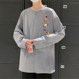 Men Long Sleeve T-Shirts Small Star Print