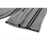 Men Shorts Side Stripes Short Sweatpants Men's High Street Fifth Pants Street Trend Loose Bermuda Shorts