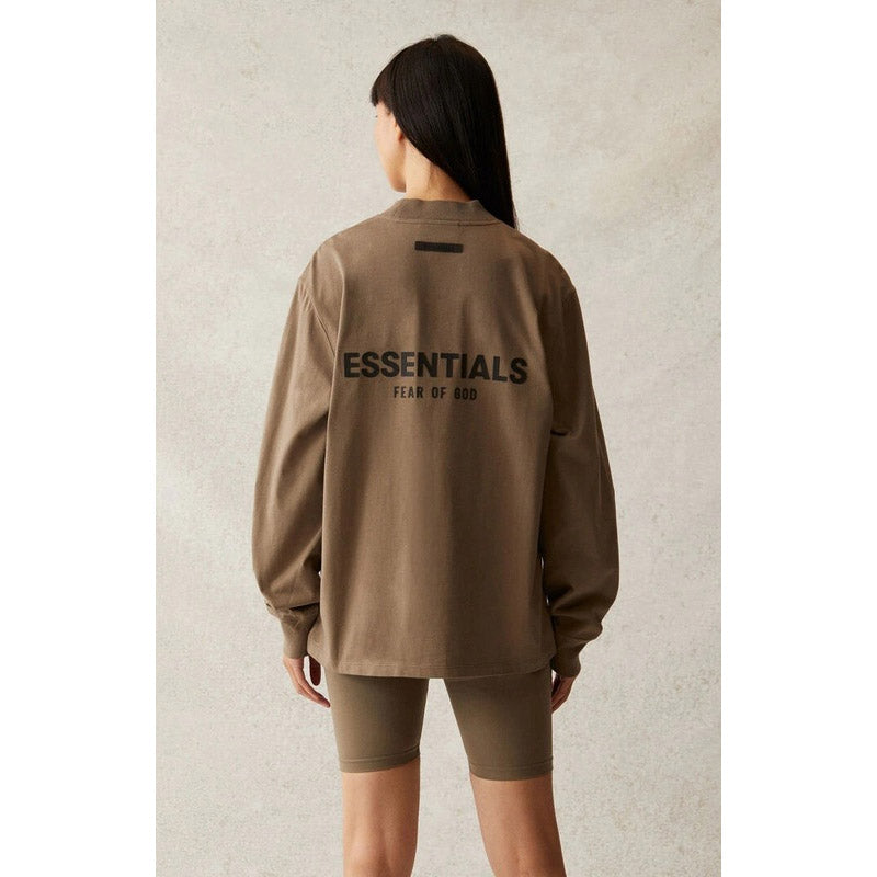 Fog Fear of God Sweatshirt Letter Long Sleeve Bottoming Shirt Fog Men's Women's Pullover