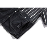 Men's T Shirt Summer Casual Short Sleeve Shirt for Summer Retro Men's Lapel Shirt Casual Loose Striped Color Matching