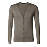 Men Casual Jacket Slim Coat Men's Slim-Fit Cardigan Sweater Solid Color Knitwear Fashion Slim-Fit Cardigan