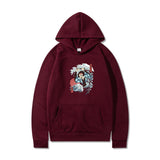 Maroon Graphic Hoodie