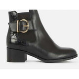 Coachella Cowboy Boots Winter Plus Size Dr. Martens Boots Pointed Toe Belt Buckle Booties