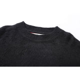 Ow Knitted Color Arrow Men And Women Couple Sweater Plus Size Casual Owt