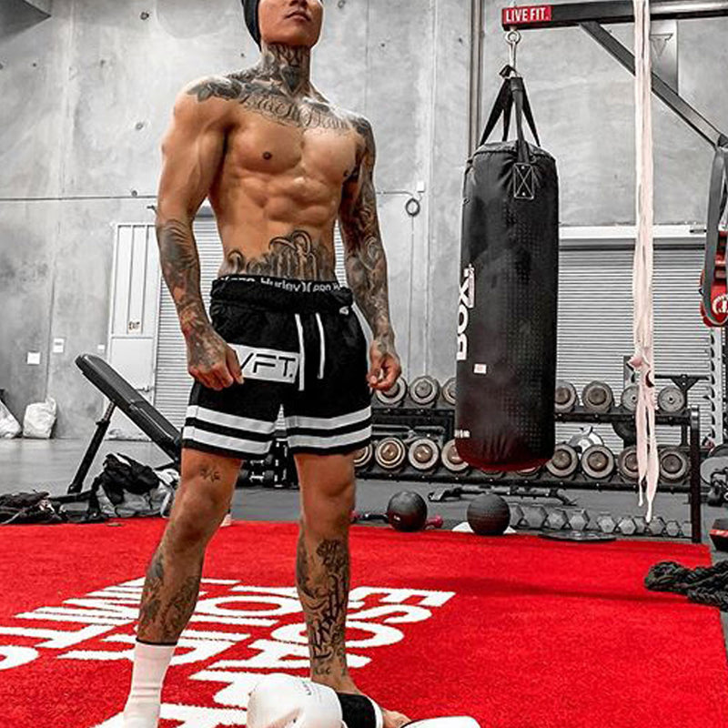 Basketball Shorts Summer Muscle Workout Loose Sports Shorts Casual Running Basketball Training Dry Shorts