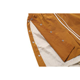 Men's T Shirt Summer Casual Tops Casual Shorts Men Fashion Brands Color Contrast Patchwork Fifth Pants Street Trend Loose Middle Pants