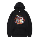 Maroon Graphic Hoodie