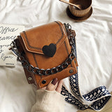 Shoulder Bag Fashion Wide Strap Crossbody Bag