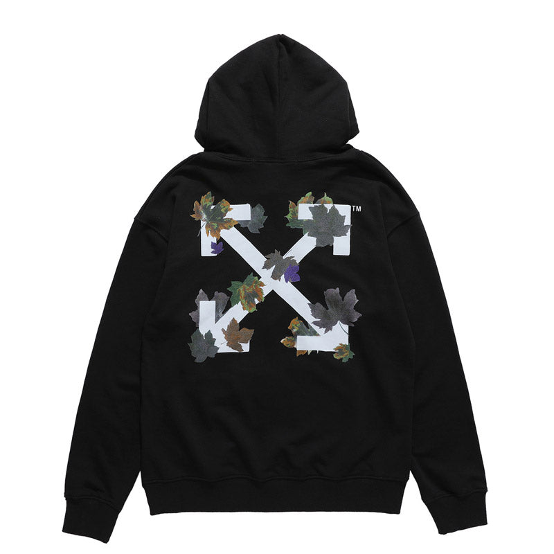 Autumn And Winter Pattern Hooded Sweater For Men And Women
