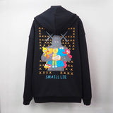 Sesame Street Cartoon Coat Loose Hooded Sweater
