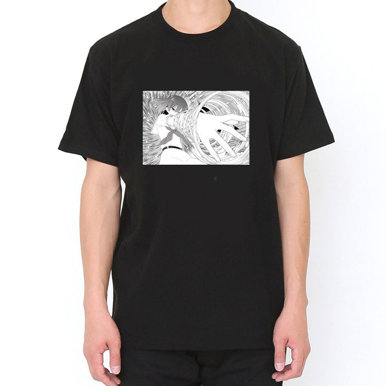 Anime Tshirts Aesthetic Men's Shirt Cospa Men's Anime Print Short-Sleeved T-shirt